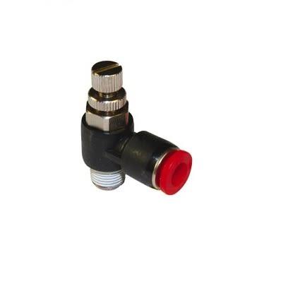 Norgren Pneutic C Series Threaded Flow Controller, 6mm Tube Inlet Port x 6mm Tube Outlet Port