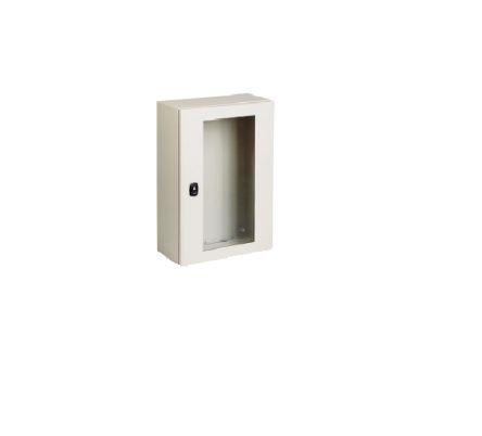 Schneider Electric Spacial S3D Series Steel Metal Enclosure, IP66, Viewing Window, 600 mm x 800 mm x 300mm