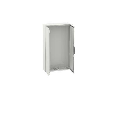 Schneider Electric NSYS Series Sheet Steel Double-Door-Door Floor Standing Enclosure, Opaque Door, IP55, 2000 x 1600