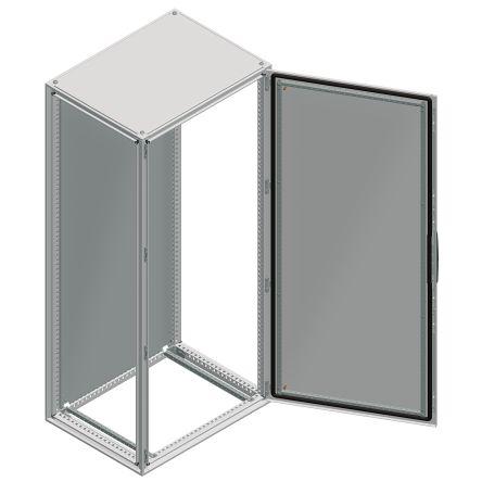 Schneider Electric NSY Series Galvanised Steel Enclosure, IP55, Flanged, 1600X800mm