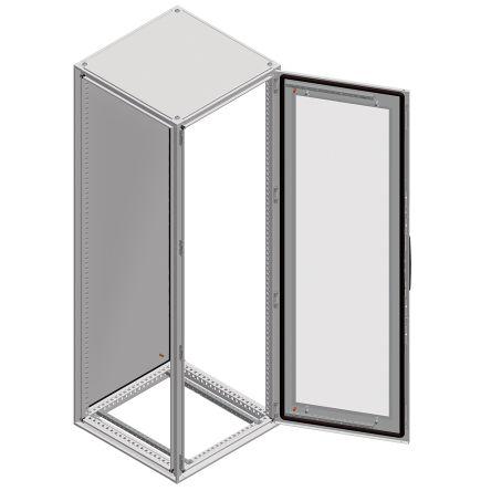 Schneider Electric NSY Series Galvanised Steel Enclosure, IP55, Flanged, 2000x600mm