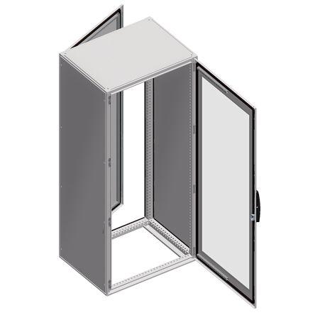 Schneider Electric NSY Series Galvanised Steel Enclosure, IP55, Flanged, 2000X600mm