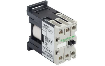 Schneider Electric TeSys CA Contactor, 48 V Coil, 1 Pole, 10 A, 1NO + 1NC