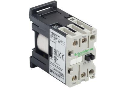 Schneider Electric TeSys CA Contactor, 48 V Coil, 2 Pole, 10 A, 2NO