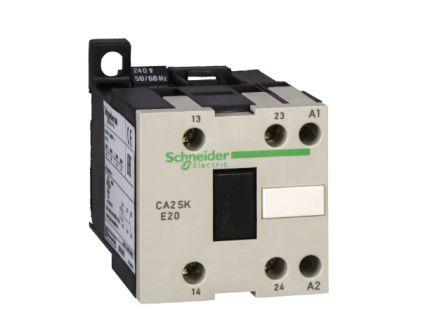 Schneider Electric Control Relay - 2NO, 10 A Contact Rating, 24 Vdc, 2P, TeSys