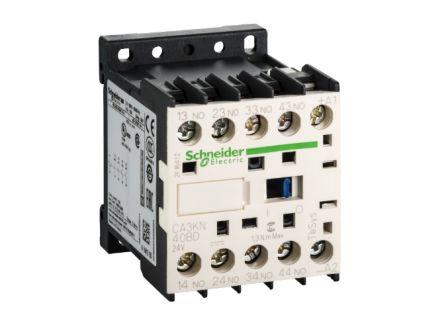 Schneider Electric Control Relay - 2NO + 2NC, 10 A Contact Rating, 48 Vdc, DPST, TeSys