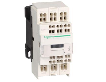 Schneider Electric Control Relay - 3NO + 2NC, 10 A Contact Rating, 3PDT, TeSys