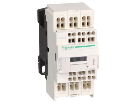 Schneider Electric Control Relay - 5NO, 10 A Contact Rating, 24 Vdc, 5PST, TeSys