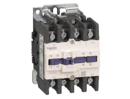 Schneider Electric TeSys D Contactor, 48 V Coil, 4 Pole, 80 A, 2NO + 2NC