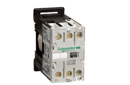 Schneider Electric TeSys SK Contactor, 24 V Coil, 2 Pole, 5 A, 2NO