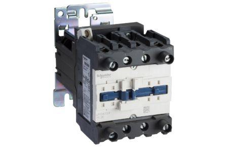 Schneider Electric TeSys D Contactor, 24 V Coil, 4 Pole, 60 A, 2NO + 2NC