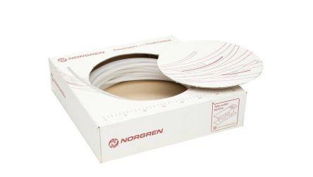 Norgren Compressed Air Pipe Translucent Polyurethane 4mm x 25m PU2 Series, 0004025C