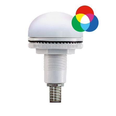 50mm Dia RGB M12 Connector IP66 7 Colour