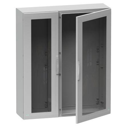 Schneider Electric NSYPLA Series Double-Door-Door Floor Standing Enclosure, IP65, 1250 x 1000 x 320mm