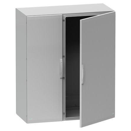 Schneider Electric NSYPLA Series Double-Door-Door Floor Standing Enclosure, IP65, 1500 x 1000 x 420mm