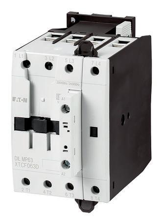 Eaton DILM Contactor, 440 V ac Coil, 4 Pole, 200 A