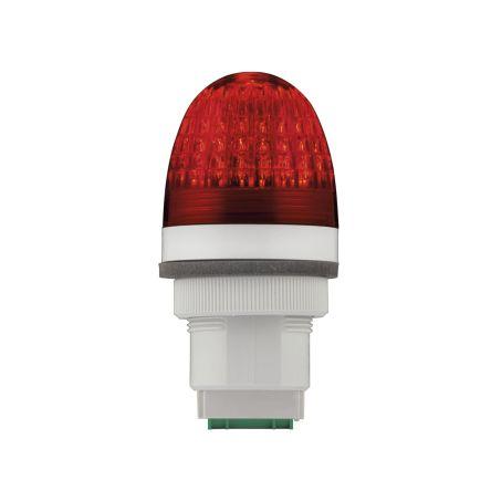 Red 40mm Panel Mount IP66 Steady LED Bea