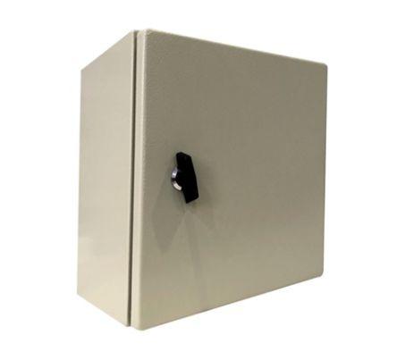 RS PRO Steel Wall Box, IP66, 300 mm x 200 mm x 150mm