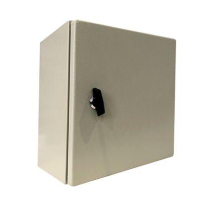 RS PRO Steel Wall Box, IP66, 300 mm x 200 mm x 200mm