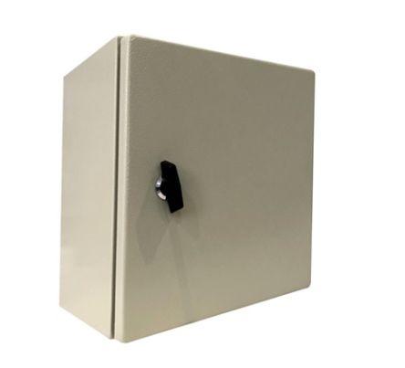 RS PRO Steel Wall Box, IP66, 400 mm x 300 mm x 210mm