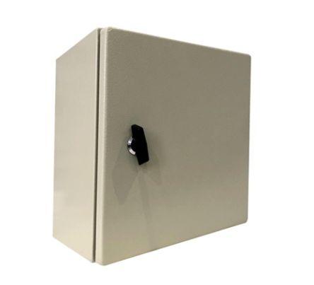 RS PRO Steel Wall Box, IP66, 400 mm x 400 mm x 210mm