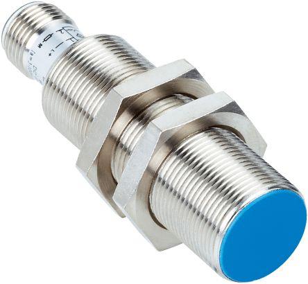 Sick Inductive Barrel-Style Proximity Sensor, M18, 8 mm Detection, PNP Output, 10-30 V, IP67