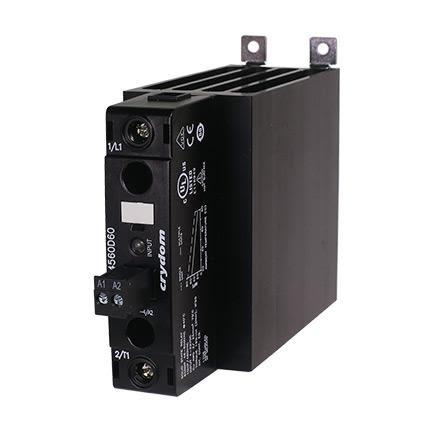 Sensata/Crydom DR45 Series Solid State Relay, 60 A Load, DIN Rail Mount, 600 V ac Load, DR4560A60RJ