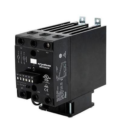 Sensata/Crydom DR67 Series Solid State Relay, 60 A Load, DIN Rail Mount, 600 V ac Load, DR6760A60P