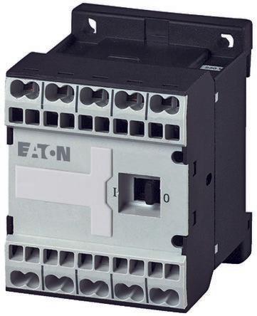 Eaton Contactor, 400 V Coil, 3 Pole, 6.6 A, 3 kW, 1NC