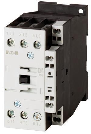 Eaton Contactor, 400 V Coil, 3 Pole, 25 A, 11 kW, 1NC