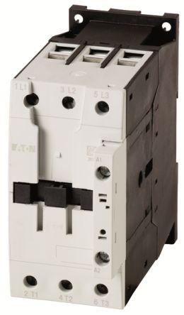 Eaton Contactor, 230 V Coil, 3 Pole, 60 A, 18.5 kW, NO