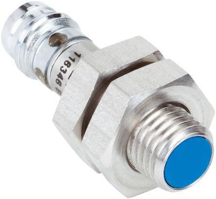 Sick IM Standard Series Inductive Barrel-Style Inductive Proximity Sensor, M8, 4 mm Detection, PNP Output, 10 -