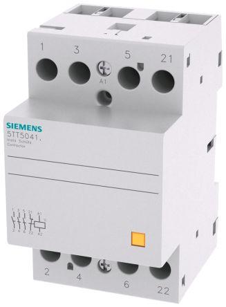 Siemens SENTRON Contactor, 230 V Coil, 40 A, 4 kW, 3NO/1NC