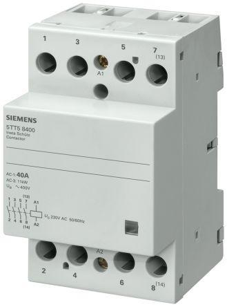 Siemens SENTRON Contactor, 230 V Coil, 63 A, 5 kW, 4NC