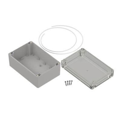 RS PRO Polycarbonate Enclosure, 90.3 x 120.1 x 180.1mm