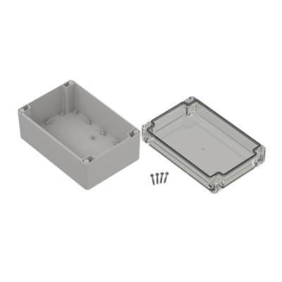 RS PRO Polycarbonate Enclosure, 90.3 x 120.1 x 180.1mm