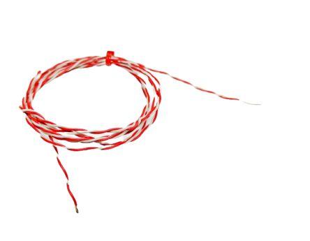 RS PRO Type K Thermocouple 2m Length, 7/0.2mm Diameter → +250°C