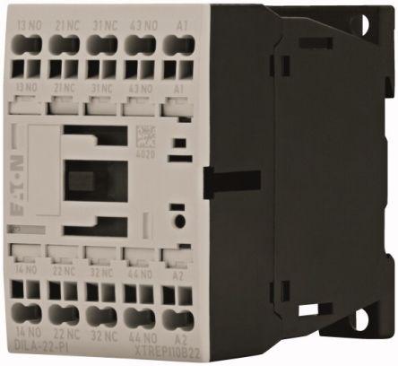 Eaton DILA relays Contactor Relay, 230 V ac Coil, 4 A, 2 NC, 2 NO