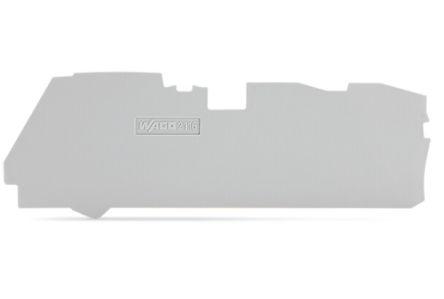 WAGO TOPJOB S, 2116 Series End and Intermediate Plate for Use with 2116 Series Terminal Blocks