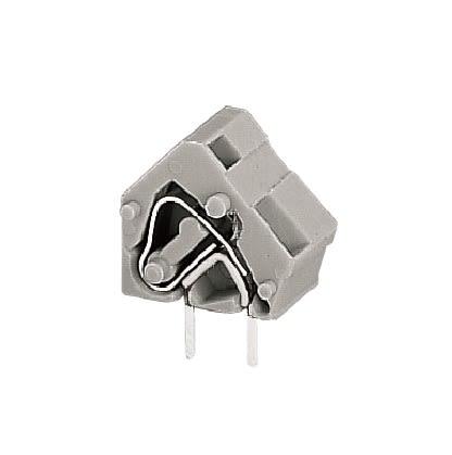 WAGO PCB Terminal Block, 1-Contact, 10/10.16mm Pitch, Through Hole Mount, 1-Row