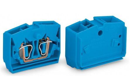 WAGO264-334 264 Series End Terminal Block, 2.5mm², Single-Level, Cage Clamp Termination, ATEX, IECEx