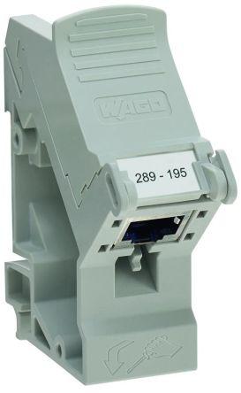 WAGO 8-Contact Female Interface Module, RJ45 Connector, DIN Rail