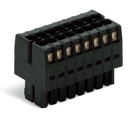 WAGO, 3.5mm Pitch, 12 Way, Pluggable Terminal Block, Plug, 713-1106