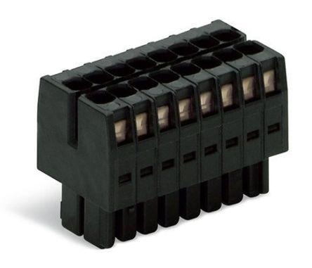 WAGO, 3.5mm Pitch, 20 Way, Pluggable Terminal Block, Plug, 713-1110