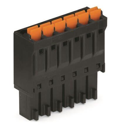 WAGO, 3.5mm Pitch, 2 Way, Pluggable Terminal Block, Plug, 714-102