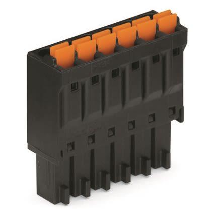 WAGO, 3.5mm Pitch, 10 Way, Pluggable Terminal Block, Plug, 714-110