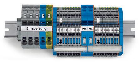 WAGO821-122 TOPJOB S FI main distribution board set - 821 Series Distribution Unit