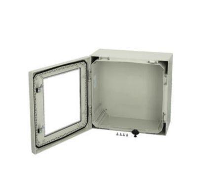 Fibox Polycarbonate Wall Box, IP66, 400 mm x 400 mm x 210mm