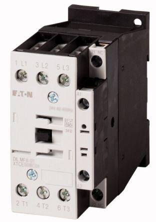 Eaton DILM Contactor, 24 V Coil, 3 Pole, 3.5 kW, 1NC