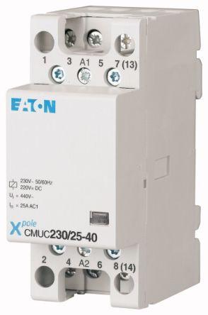 Eaton DILM Installation Contactor, 230 V ac/dc Coil, 3N/C+1N/O